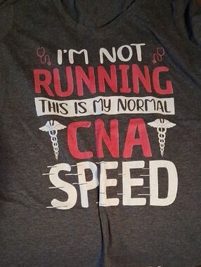 CNA Vneck Tshirt Size M, NWOT